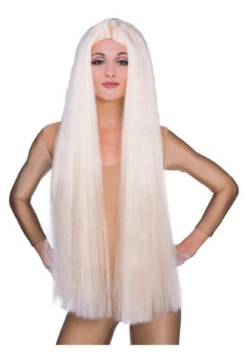 36in Long Blonde Witch Wig