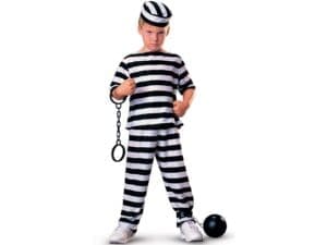 Haunted House Child Prisoner Costume, Large