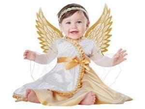 California Costumes Baby-Girls Infant Angel, White/Gold, 18-24 Months