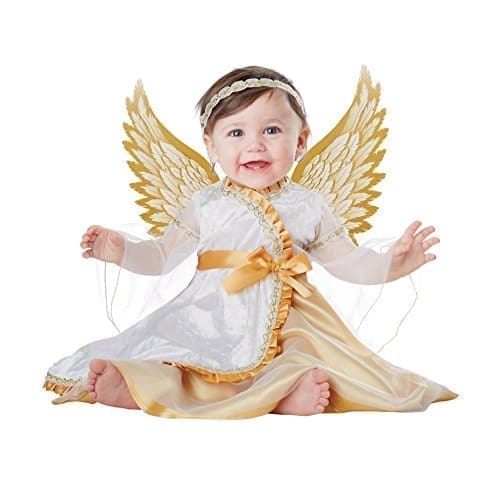 California Costumes Baby-Girls Infant Angel, White/Gold, 18-24 Months