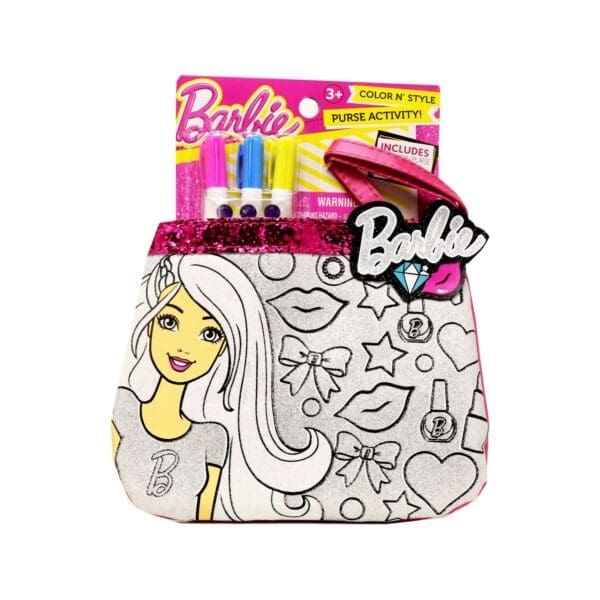 Craft Kit Barbie Color & Style Purse - Image 3