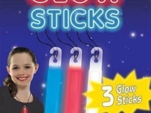 Amscan 310038 Red White & Blue Glow Stick Necklaces - Pack Of 54