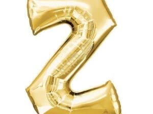 Loftus International A3-3000 34 in. Letter Z Balloon, Gold