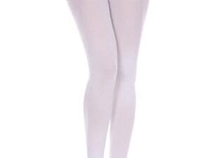 White Footless Tights