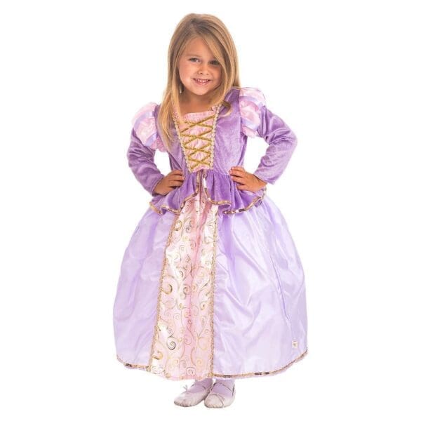 Classic Rapunzel Dress - M, Size: Medium, Pink Purple