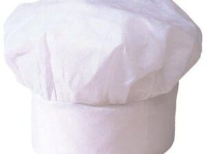S&S Classic Chef Hat, White, 12/Pack,Size: One Size Fits All