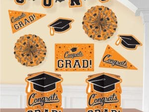 Orange School Colors Pride Decorating Kit