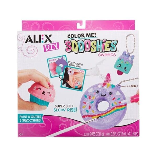 Color Me! Sqooshies - Sweets - Arts & Crafts for Ages 6 to 10 - Fat Brain Toys