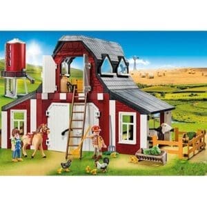 Playmobil Ferme Avec Silo (9315)