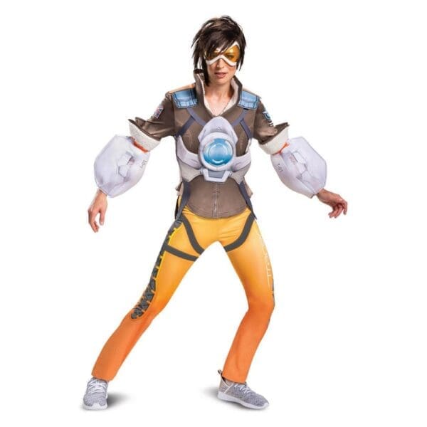 Disguise Tracer Deluxe Adult Costume-Junior (7-9)