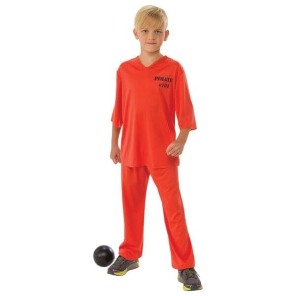 Inmate 101 Boys Costume