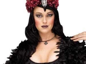 Raven Mistress Headpiece Halloween Costume Accessory