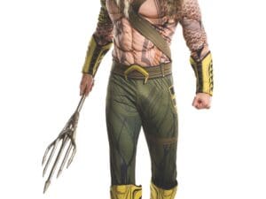 Halloween Aquaman Movie Adult Deluxe Aquaman Adult Costume