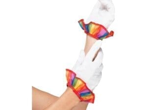 Clown Gloves, Fancy Dress, One Size