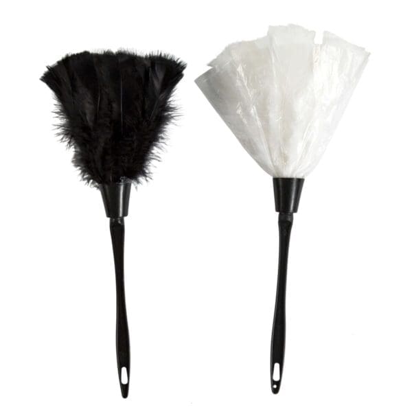 DDI 2340040 French Maid Feather Duster, Black & White - Case of 24