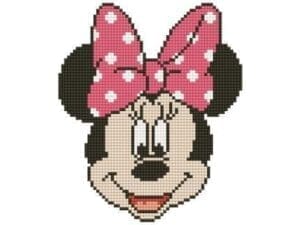 Dd5 046 Diamond Dotz Kit Intermediate Disney Minnie Head