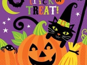 Amscan 5 in. X 5 in. Witch's Crew Beverage Napkins (36-Count, 3-Pack)
