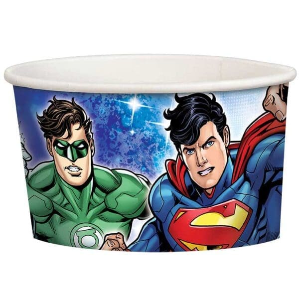 Justice League Treat Cups (8 Count) - Party Supplies