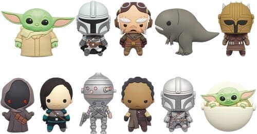 Star Wars - the Mandalorian 3D Foam Bag Clips in Blind Bag