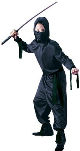 Black Ninja Child Halloween Costume