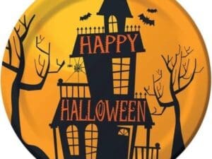 Haunted Halloween Dessert Plates, 8pk