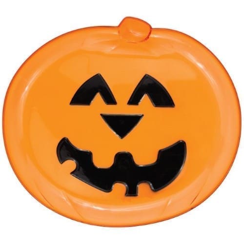 Access Pumpkin Molded Plastic Tray, 1 Ct