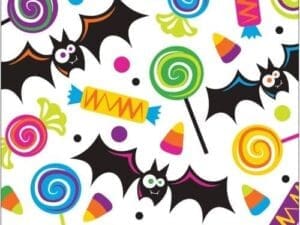 Gone Batty Beverage Napkins, 16pk