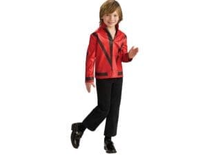 Kids' Michae Jackson Thrier Haoween Costume Jacket   (12-14)