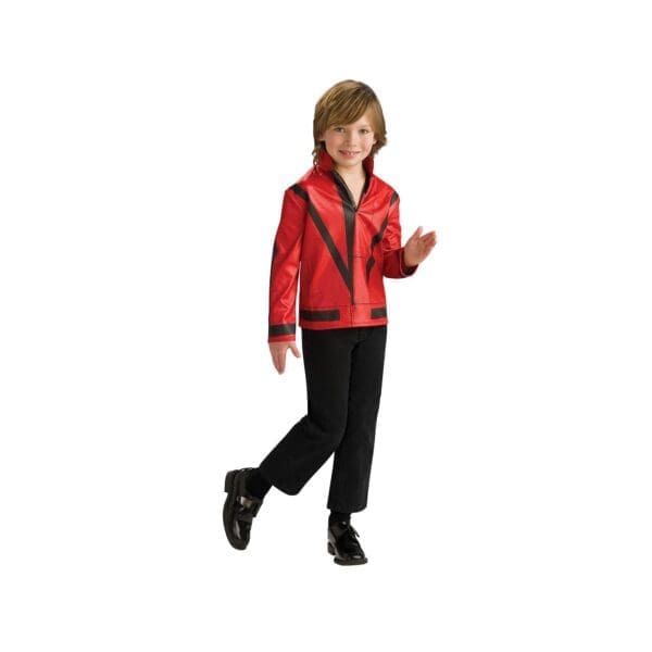 Kids' Michae Jackson Thrier Haoween Costume Jacket   (12-14)