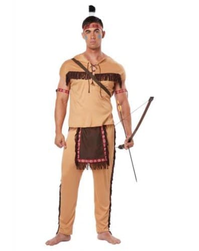 Adult Brave Native American Costume