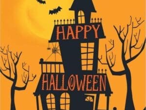 Haunted Halloween Beverage Napkins, 16pk