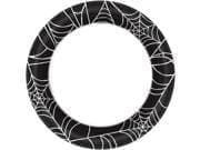 Amscan Spider Web Paper Plate, 6.75" X 6.75", 40 Plates/Pack, 8/Pack (541293)