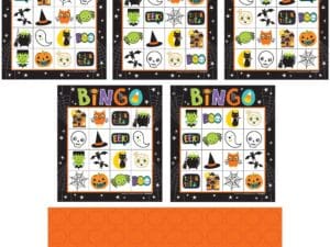 3900239 Halloween Friends Bingo - Pack of 3