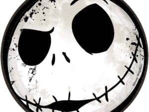 Nightmare Before Christmas 7" Round Paper Party Plates - 8 Count