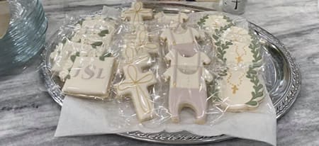 baptism cookies