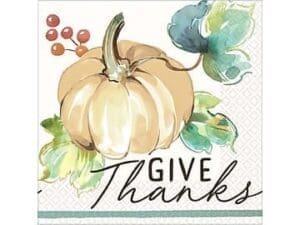 Fall Muted Autumn Beverage Napkins