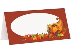 Harvest Fall Place Cards, 16ct