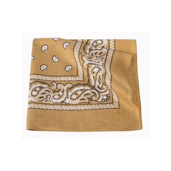 Gold Bandana Halloween Costume Accessory