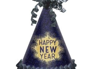 Happy New Year Midnight Cone Hat