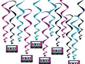 Cassette Tape Swirls