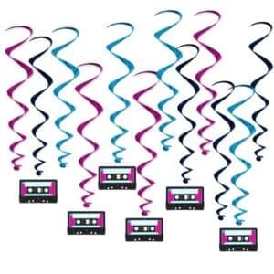 Cassette Tape Swirls