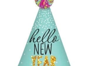 Hello New Year Party Hat