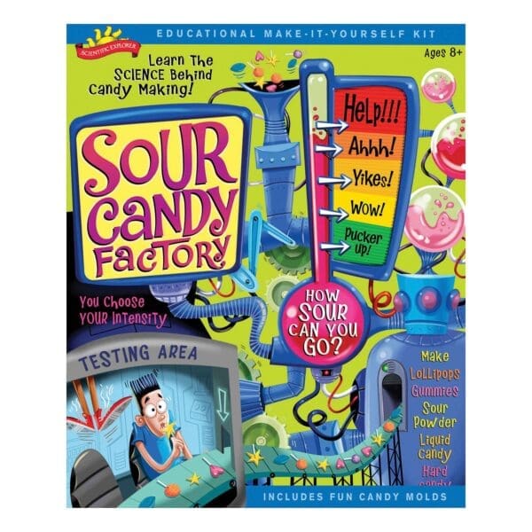 Scientific Explorer Sour Candy Factory Kit, 1 Each