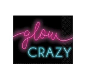 New Years Glow Beverage Napkins