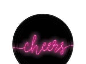 Cheers Glow 7" Plates