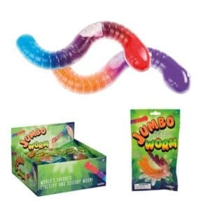 The Jumbo Squishy Stretchy Slimy Worm