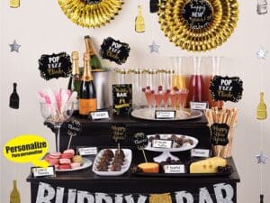 Champagne Bar Decorating Kit