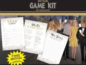 New Year's 5 in. Game Kit