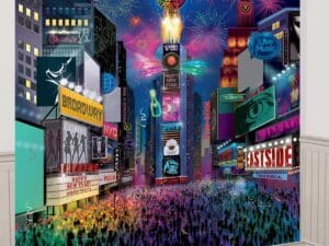 Times Square Deluxe New Year's Scene Setter