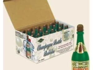 Champagne Bottle Bubbles